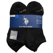 Wholesale - 20pk MEN'S LOW CUT SOCKS SIZE 6-12 C/P 48, UPC: 662239093194